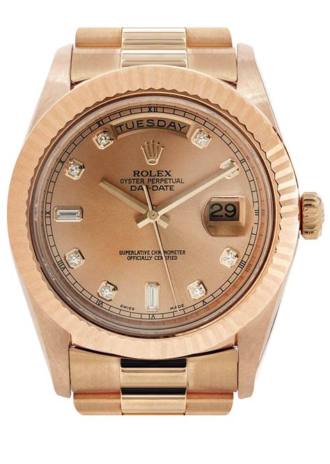 rolex rosé|rolex rose gold 41 mm.